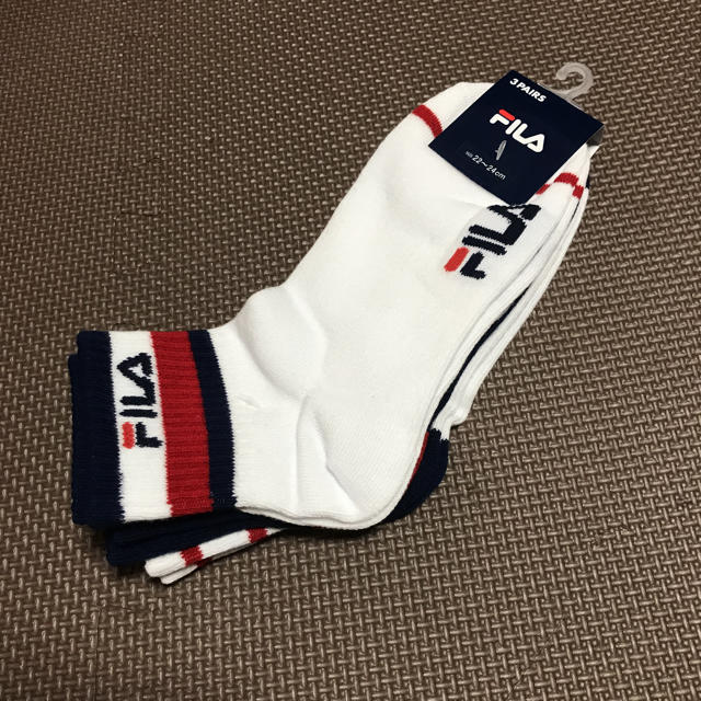 FILA(フィラ)の新品♡フィラ　靴下セット　22-24 レディースのレッグウェア(ソックス)の商品写真