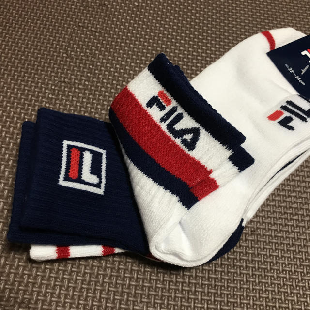 FILA(フィラ)の新品♡フィラ　靴下セット　22-24 レディースのレッグウェア(ソックス)の商品写真