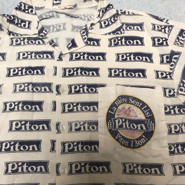 PITON 開襟シャツ　古着 メンズのトップス(シャツ)の商品写真