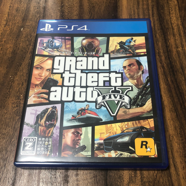 PlayStation4(プレイステーション4)のps4ゲーム　GTA5 グランドセフトオート エンタメ/ホビーのゲームソフト/ゲーム機本体(家庭用ゲームソフト)の商品写真