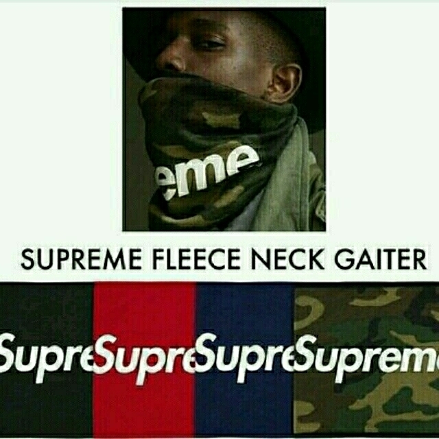 supreme  ネックウォーマー