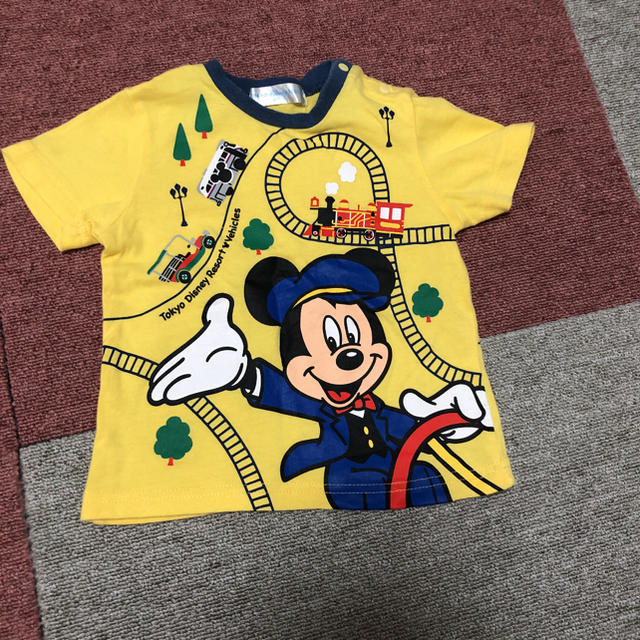 Disney(ディズニー)のミッキー　Tシャツ キッズ/ベビー/マタニティのキッズ服男の子用(90cm~)(Tシャツ/カットソー)の商品写真