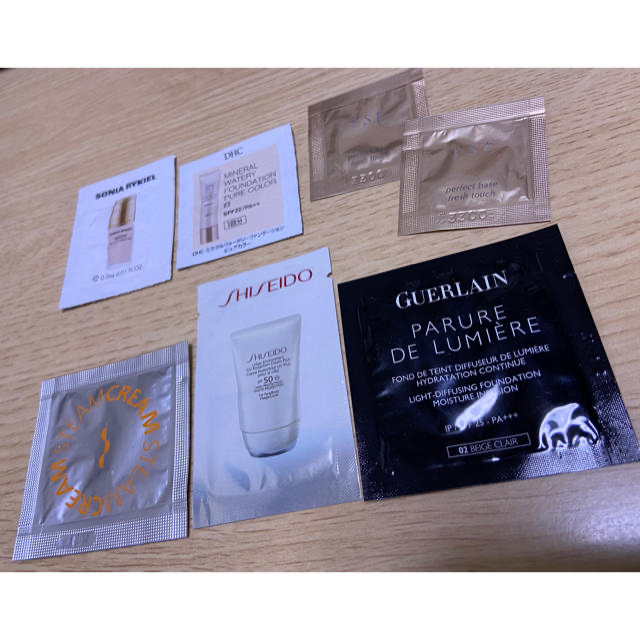 GUERLAIN(ゲラン)の新品　GUERLAIN入7点セット　資生堂とDHCとソニアリキエルとest コスメ/美容のベースメイク/化粧品(ファンデーション)の商品写真