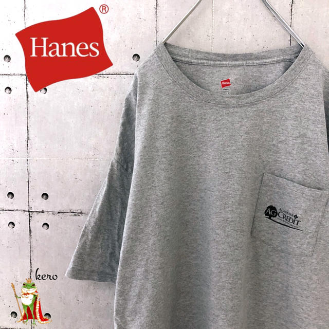 Hanes(ヘインズ)の【USA輸入】特価！Hanes tシャツ ポケット メンズのトップス(Tシャツ/カットソー(半袖/袖なし))の商品写真