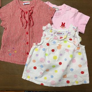 ミキハウス(mikihouse)のミキハウス　90  80 女の子　トップス(Tシャツ/カットソー)