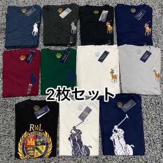 ポロラルフローレン(POLO RALPH LAUREN)の【新品】ラルフローレン RALPHLAUREN ポロ POLO Tシャツ　2枚(Tシャツ/カットソー(半袖/袖なし))