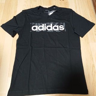 アディダス(adidas)の【新品】アディダス リニアロゴボックスグラフィックTシャツ サイズM(Tシャツ/カットソー(半袖/袖なし))