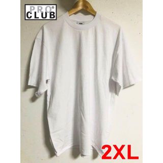 PROCLUB プロクラブ　ヘビーウェイト　2XL 白　ホワイト Tシャツ(Tシャツ/カットソー(半袖/袖なし))