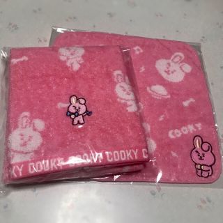 ボウダンショウネンダン(防弾少年団(BTS))の【新品未開封】BT21 COOKY 今治タオル 2種セット(アイドルグッズ)