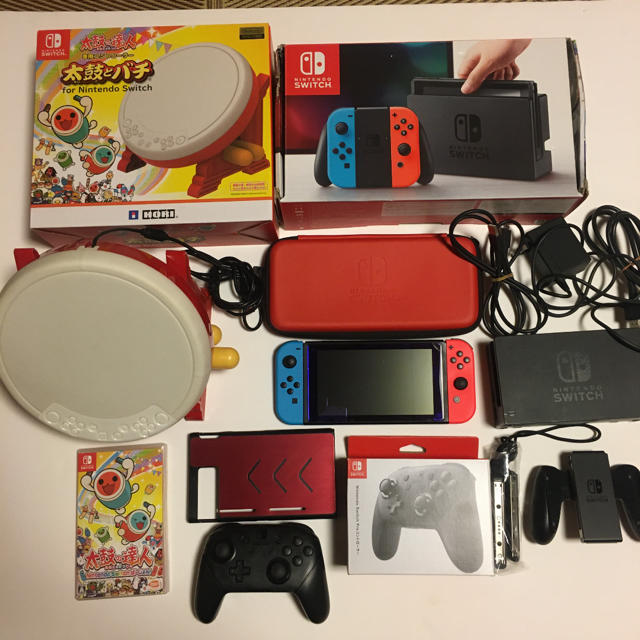 Nintendo Switch ＆　太鼓の達人フルセット本体