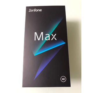 エイスース(ASUS)のZenfone Max M2 ZB633KL スペースブルー SIMフリー(スマートフォン本体)