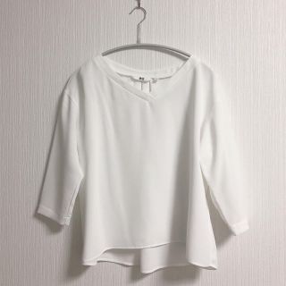 ユニクロ(UNIQLO)のUNIQLO ブラウス(シャツ/ブラウス(半袖/袖なし))