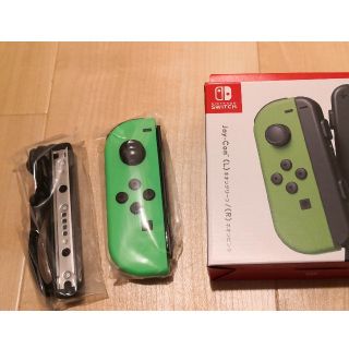 ニンテンドースイッチ(Nintendo Switch)の【スイッチ Switch】Joy-Con ジョイコン グリーン 緑 左のみ(携帯用ゲーム機本体)