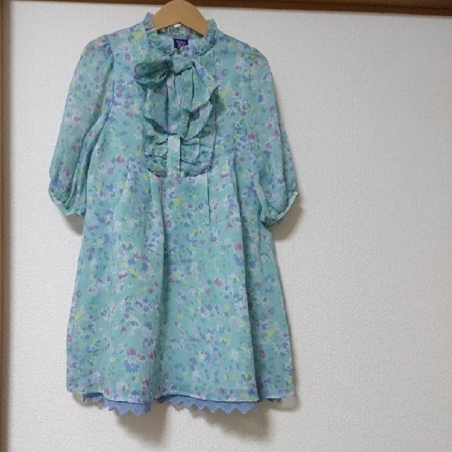 ANNA SUI mini(アナスイミニ)のANNA SUI mini⭐ワンピース120 キッズ/ベビー/マタニティのキッズ服女の子用(90cm~)(ワンピース)の商品写真