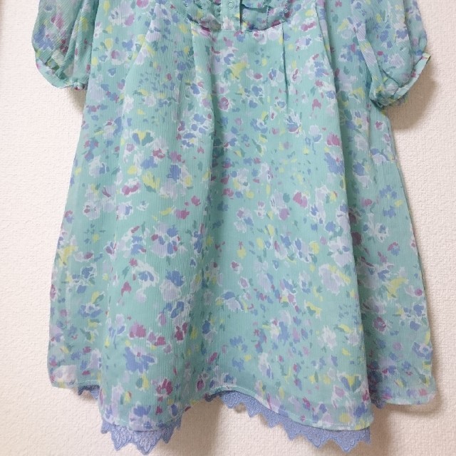 ANNA SUI mini(アナスイミニ)のANNA SUI mini⭐ワンピース120 キッズ/ベビー/マタニティのキッズ服女の子用(90cm~)(ワンピース)の商品写真