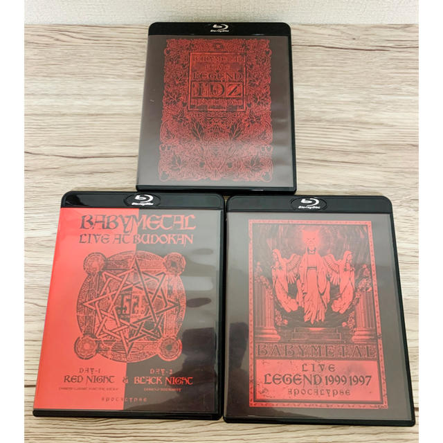 【特別価格】BABYMETAL Blu-ray 3点セット