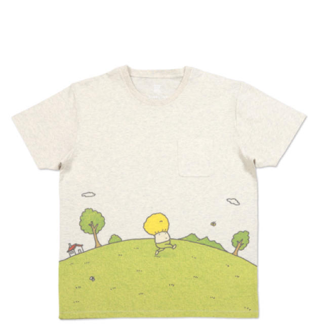 Design Tshirts Store graniph(グラニフ)の　Tシャツ　もうぬげない はらっぱ (ヨシタケシンスケ ) レディースのトップス(Tシャツ(半袖/袖なし))の商品写真