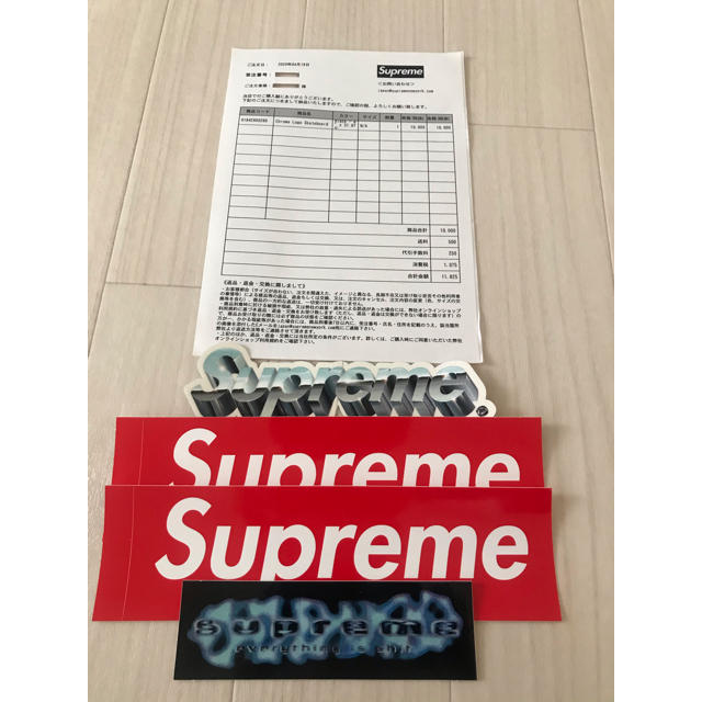 最終値下げ supreme chrome logo skateboard