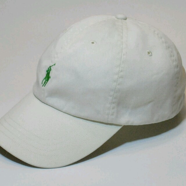 POLO RALPH LAUREN(ポロラルフローレン)の451 ラルフローレンキャップ ホワイト メンズの帽子(キャップ)の商品写真