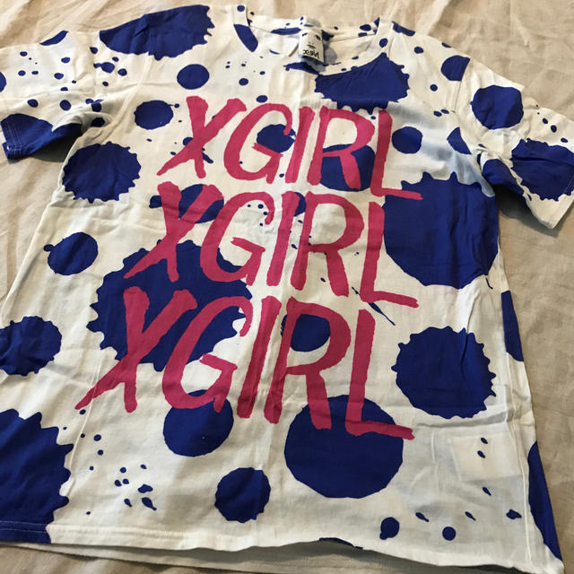 X-girl(エックスガール)のxgirl ミッキー コラボ size2 レディースのトップス(Tシャツ(半袖/袖なし))の商品写真