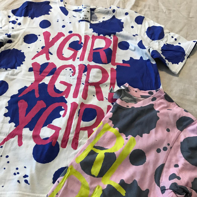 X-girl(エックスガール)のxgirl ミッキー コラボ size2 レディースのトップス(Tシャツ(半袖/袖なし))の商品写真