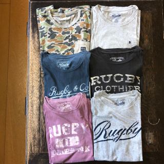 ポロラグビー(POLO RUGBY)のM 美品 ラルフローレンラグビー ビンテージ物　Tシャツ6枚組　バラ売り可(Tシャツ/カットソー(半袖/袖なし))