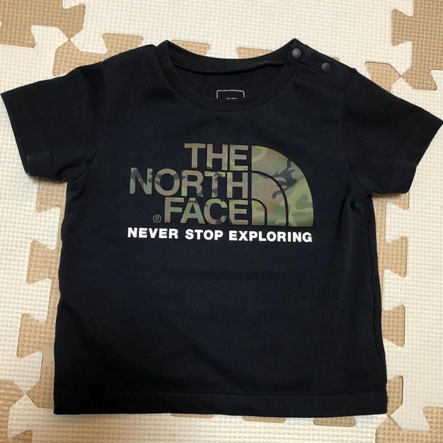 THE NORTH FACE(ザノースフェイス)の美品THE NORTH FACE Tシャツ 80cm キッズ/ベビー/マタニティのベビー服(~85cm)(Ｔシャツ)の商品写真