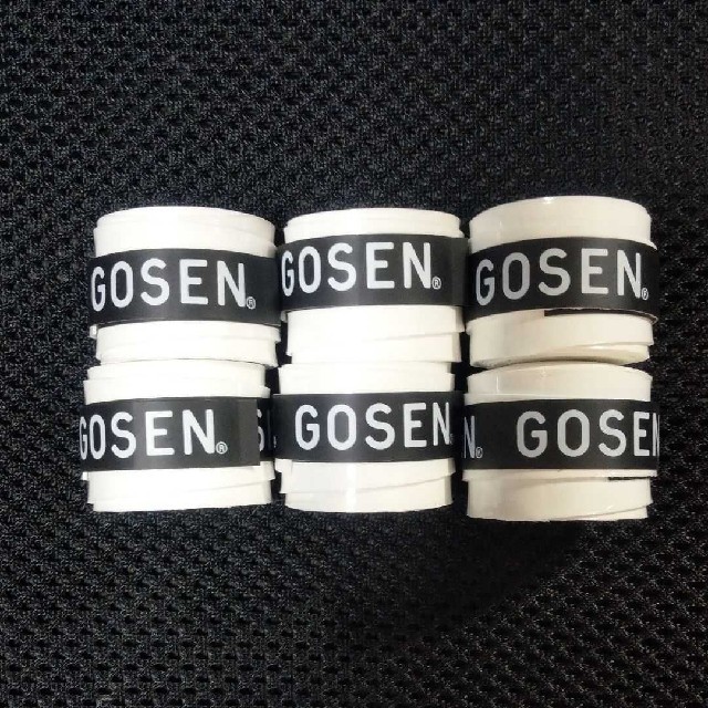 GOSEN テニスグリップテープ 黒8個