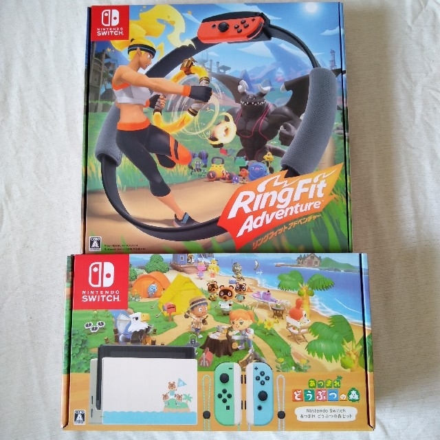2022年レディースファッション福袋特集 Nintendo Switch リングフィットアドベンチャー あつまれどうぶつの森セット同梱版 新品Switch - 家庭用ゲーム機本体 2022年レディースファッション福袋特集 Nintendo Switch リングフィットアドベンチャー あつまれどうぶつの森セット同梱版 新品Switch - 家庭用ゲーム機本体