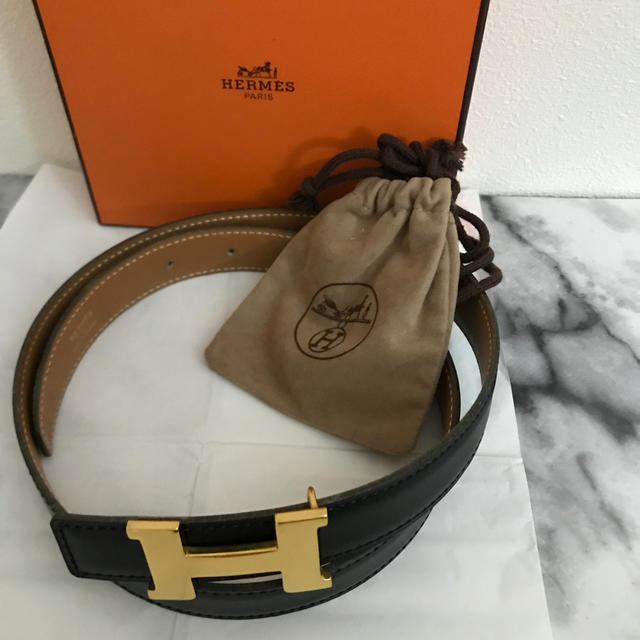 Hermes(エルメス)のエルメス  ベルト　リバーシブル　美品 レディースのファッション小物(ベルト)の商品写真