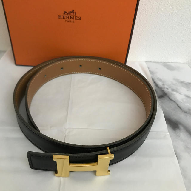 Hermes(エルメス)のエルメス  ベルト　リバーシブル　美品 レディースのファッション小物(ベルト)の商品写真