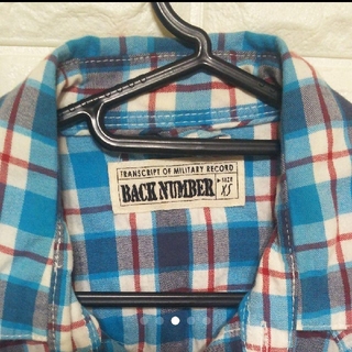 バックナンバー(BACK NUMBER)のback number 水色系チェックシャツ(シャツ)