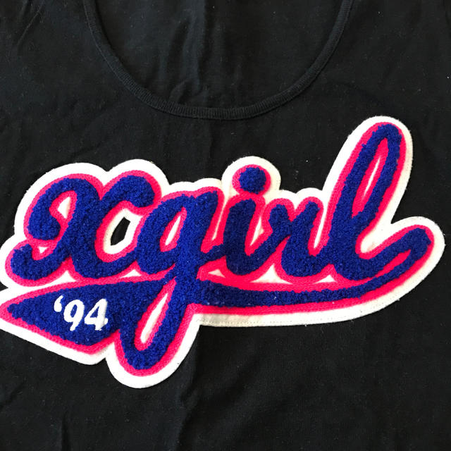 X-girl(エックスガール)のxgirl サガラロゴT size2 レディースのトップス(Tシャツ(半袖/袖なし))の商品写真