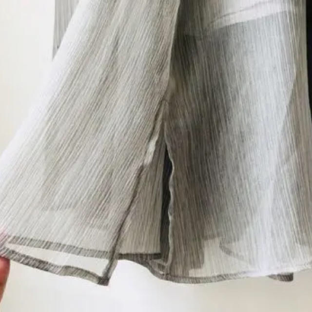 KBF(ケービーエフ)のKBF シアーギャザースカート レディースのスカート(ロングスカート)の商品写真