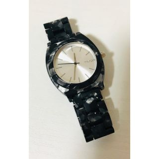 ニクソン(NIXON)の【電池新品】NIXONのTIME TELLER ブラック×マルチカラー☆(腕時計(アナログ))