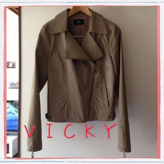 ビッキー(VICKY)のVICKY☆皮ジャケット(ライダースジャケット)