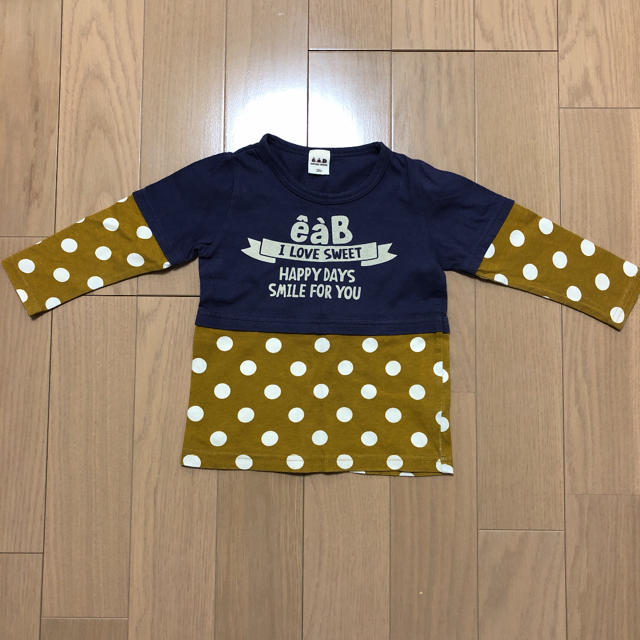 e.a.B(エーアーベー)のエーアーベー　カットソー 100  キッズ/ベビー/マタニティのキッズ服女の子用(90cm~)(Tシャツ/カットソー)の商品写真