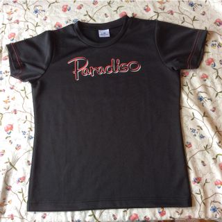 パラディーゾ(Paradiso)のお値下げしました❗️新品 Paradiso パラディソ 半袖 Tシャツ Ｍ 黒(Tシャツ(半袖/袖なし))