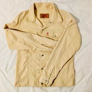 リーバイス(Levi's)のリーバイス　ジャケット　ストレッチ生地　ベージュ(Gジャン/デニムジャケット)