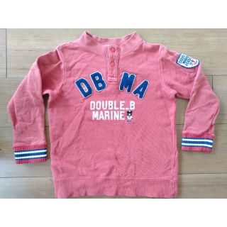 ダブルビー(DOUBLE.B)のミキハウス　キッズ　トレーナー　110(Tシャツ/カットソー)