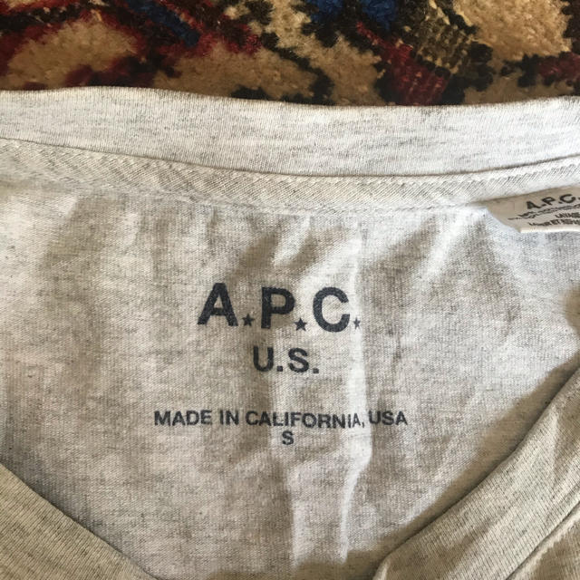 A.P.C(アーペーセー)のＡＰＣ　u.s. Ｔシャツ　グレー レディースのトップス(Tシャツ(半袖/袖なし))の商品写真