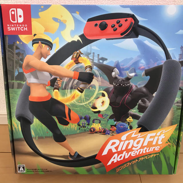 任天堂(ニンテンドウ)のリングフィット アドベンチャー Switch エンタメ/ホビーのゲームソフト/ゲーム機本体(家庭用ゲームソフト)の商品写真