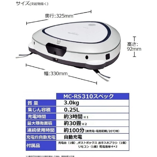 Panasonic RULO MC-RS310-W