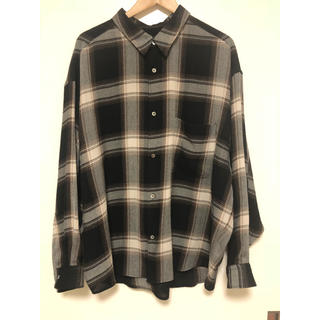 ワンエルディーケーセレクト(1LDK SELECT)のGraphpaper  CHECK BIG SLEEVE SHIRT 19AW(シャツ)