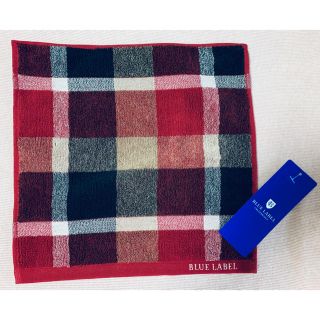 バーバリーブルーレーベル(BURBERRY BLUE LABEL)のBLUE LABEL☆クレストブリッジタオルハンカチ(ハンカチ)