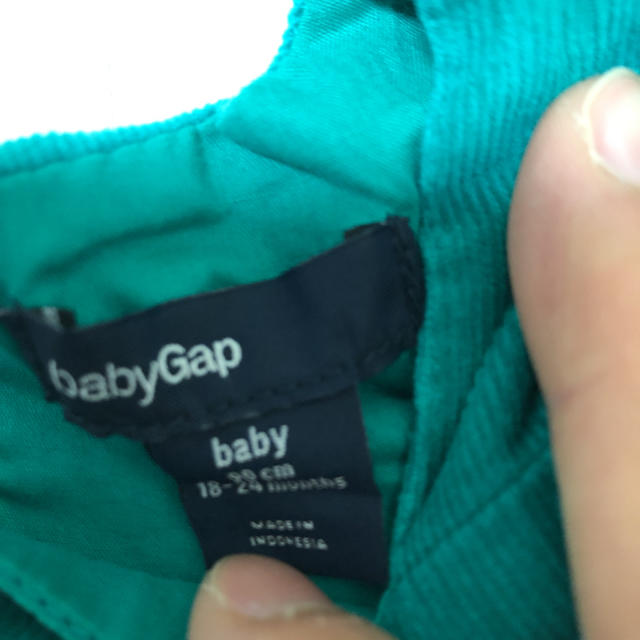 babyGAP(ベビーギャップ)のギャップワンピース　90 キッズ/ベビー/マタニティのキッズ服女の子用(90cm~)(ワンピース)の商品写真