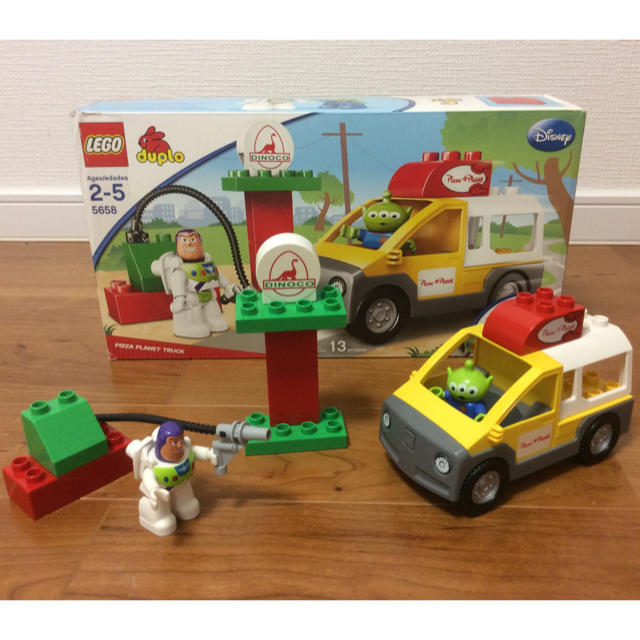 Lego(レゴ)のLEGOデュプロ『トイストーリーのピザプラネット トラック』5658 キッズ/ベビー/マタニティのおもちゃ(知育玩具)の商品写真