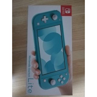 ニンテンドースイッチ(Nintendo Switch)の【15時まで最安値】【新品】Nintendo SWITCH LITE ターコイズ(携帯用ゲーム機本体)