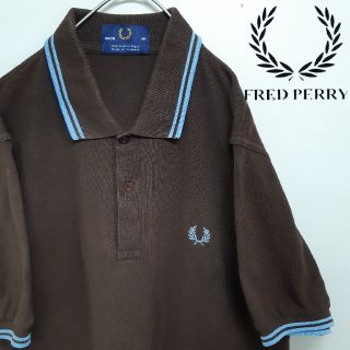 フレッドペリー(FRED PERRY)のフレッドペリー　メイドインイングランド England製　ポロシャツ　半袖(ポロシャツ)