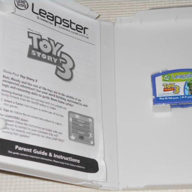 トイ・ストーリー(トイストーリー)のLeapster Disney Toy Story 3 欠品無し★動作確認済 エンタメ/ホビーのゲームソフト/ゲーム機本体(携帯用ゲームソフト)の商品写真